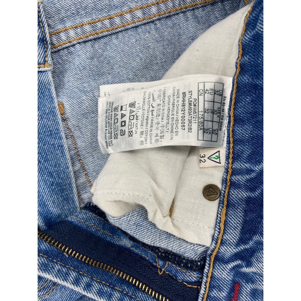 Vintage Guess Jeans Women 32 90s Relaxed Fit Mom Denim Blue USA Style - Picture 11 of 14